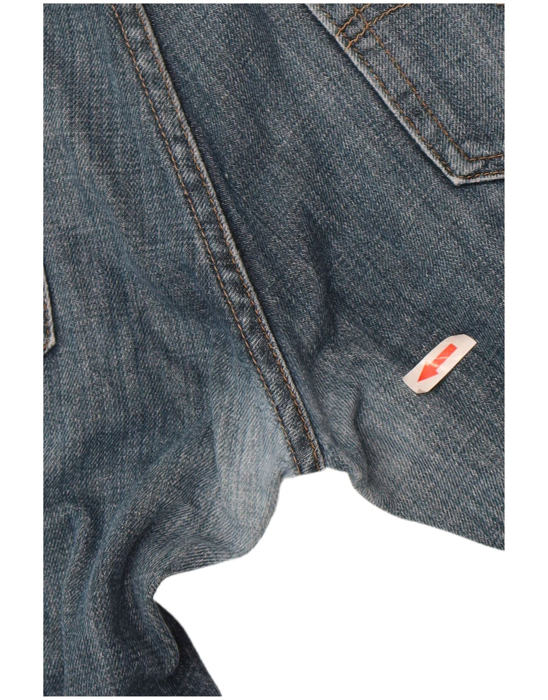 Męskie jeansy Levi's 514 Slim Straight W34 L40 Niebieskie bawełniane
