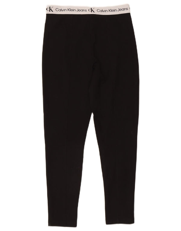 Damskie legginsy Calvin Klein Graphic UK 10 Small Black Colorblock