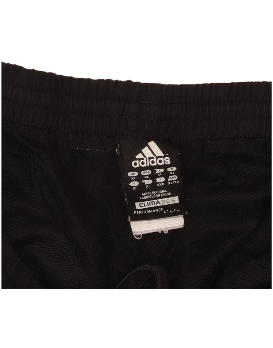 Męskie spodenki sportowe ADIDAS Clima 365 XL, czarne, poliestrowe