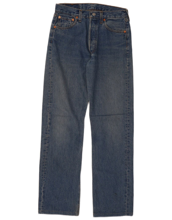 Damskie jeansy Levi's 501 Straight W29 L30 Niebieskie