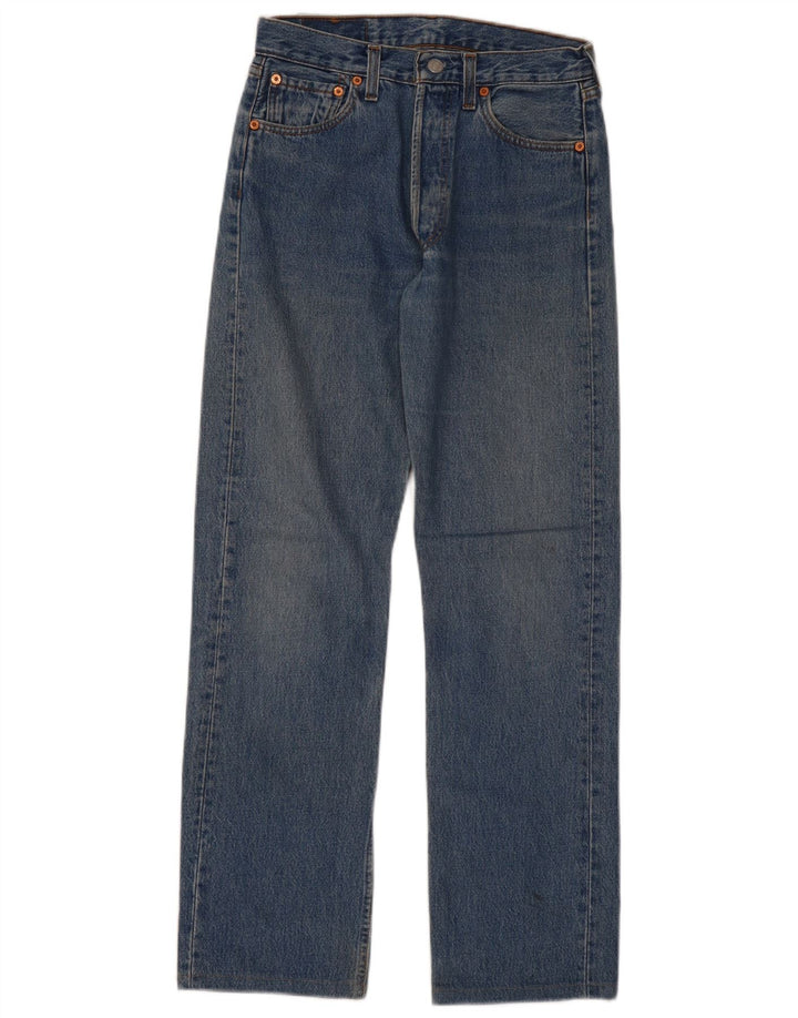 Damskie jeansy Levi's 501 Straight W29 L30 Niebieskie