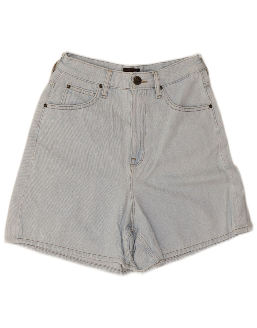 Damskie spodenki jeansowe Lee Stella W26, małe, niebieskie, bawełniane