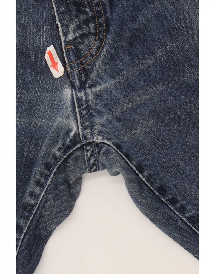 Massimo Dutti Męskie Jeansy Capri EU 42 Duże W32 L20 Niebieskie Bawełniane