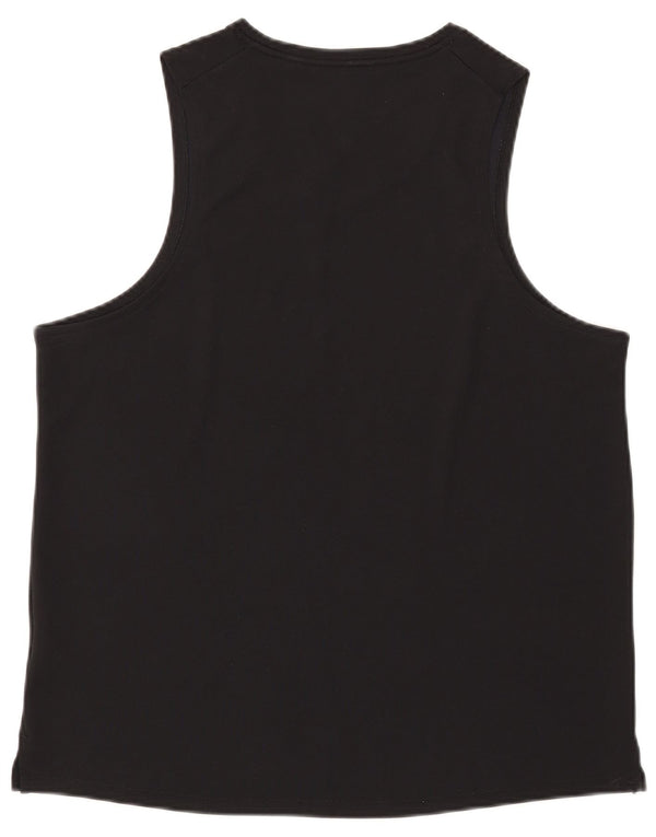 Damska koszulka z kamizelką Nike Dri Fit UK 16, duża, czarna, poliester