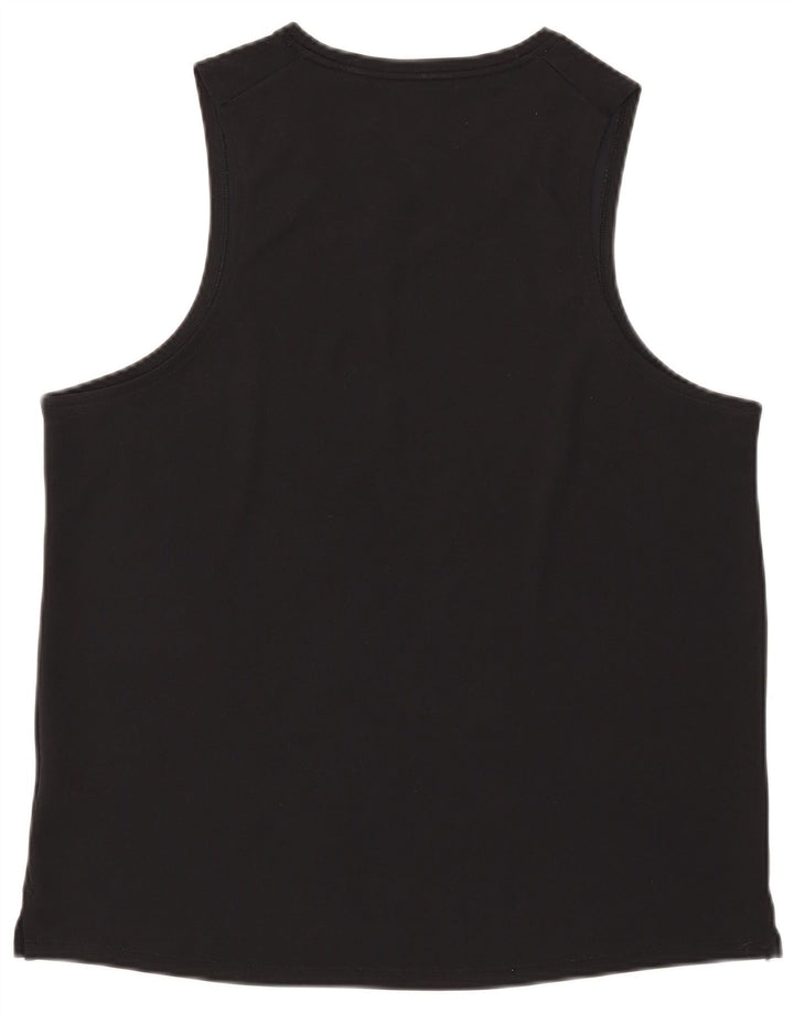 Damska koszulka z kamizelką Nike Dri Fit UK 16, duża, czarna, poliester