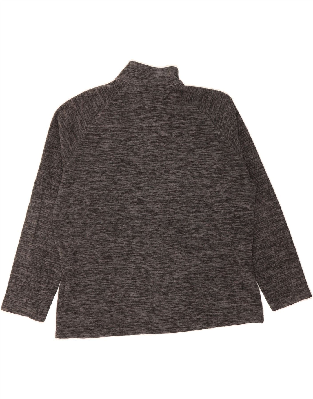 MOUNTAIN WAREHOUSE Mens Zip Neck Fleece Jumper 2XL Grey Polyester Vintage Mountain Warehouse and Second-Hand Mountain Warehouse from Messina Hembry 