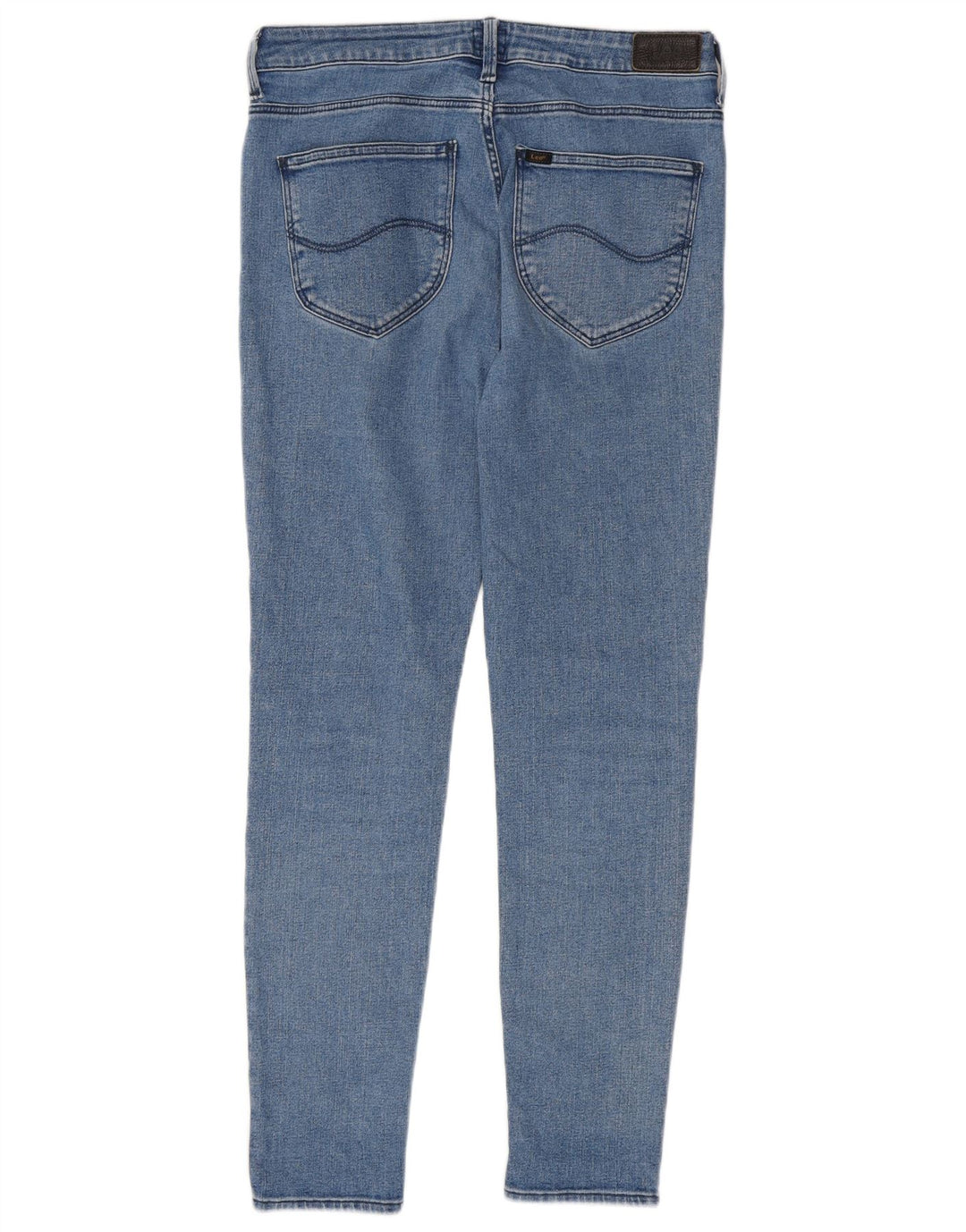 Damskie jeansy Lee Skinny W30 L28 niebieskie