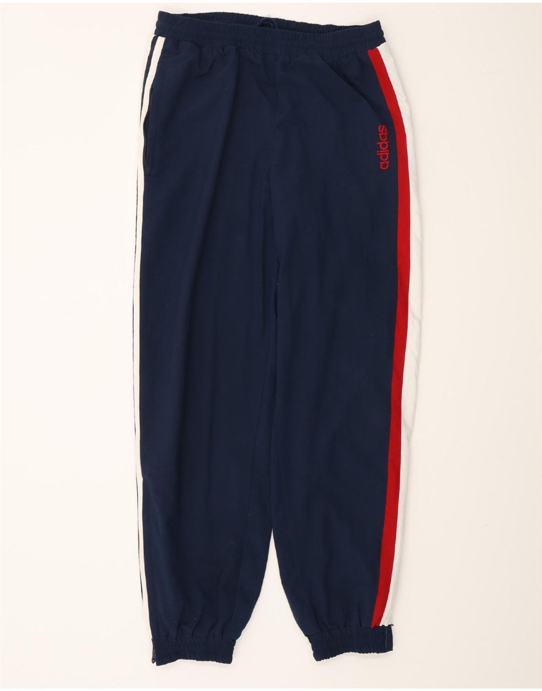 Męskie spodnie dresowe ADIDAS Joggers, średni granat, blok kolorów