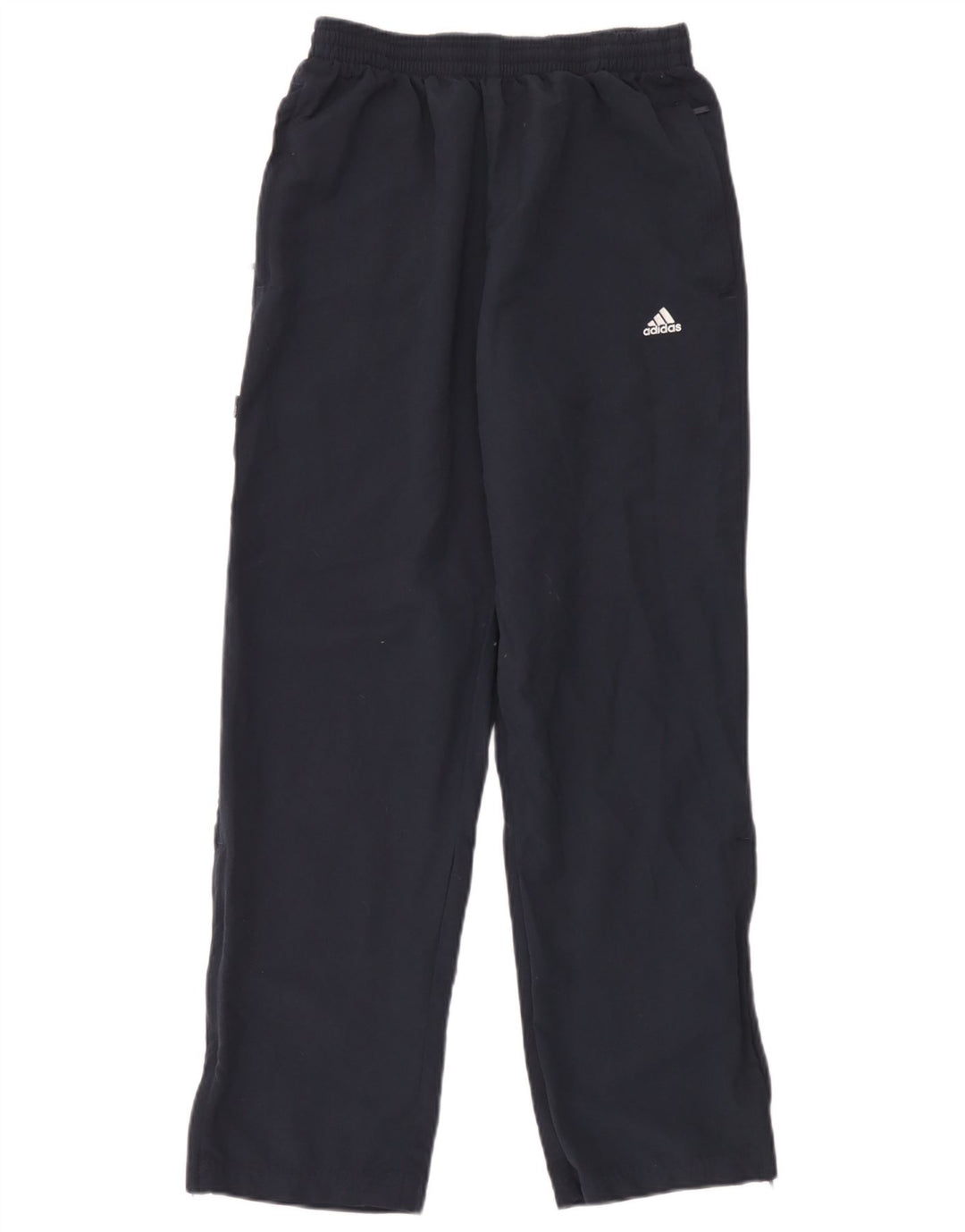 Męskie spodnie dresowe Adidas, małe, granatowe, poliestrowe