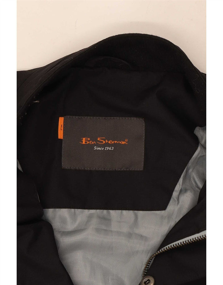 Męska kurtka bomberka Ben Sherman UK 42 XL czarna