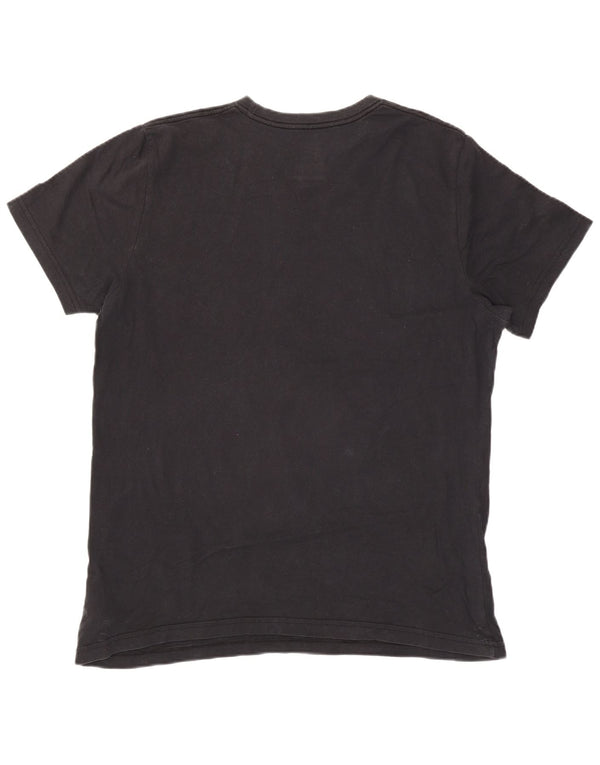Męski T-shirt Nike Slim Fit z grafiką, 2XL, czarna, bawełniana