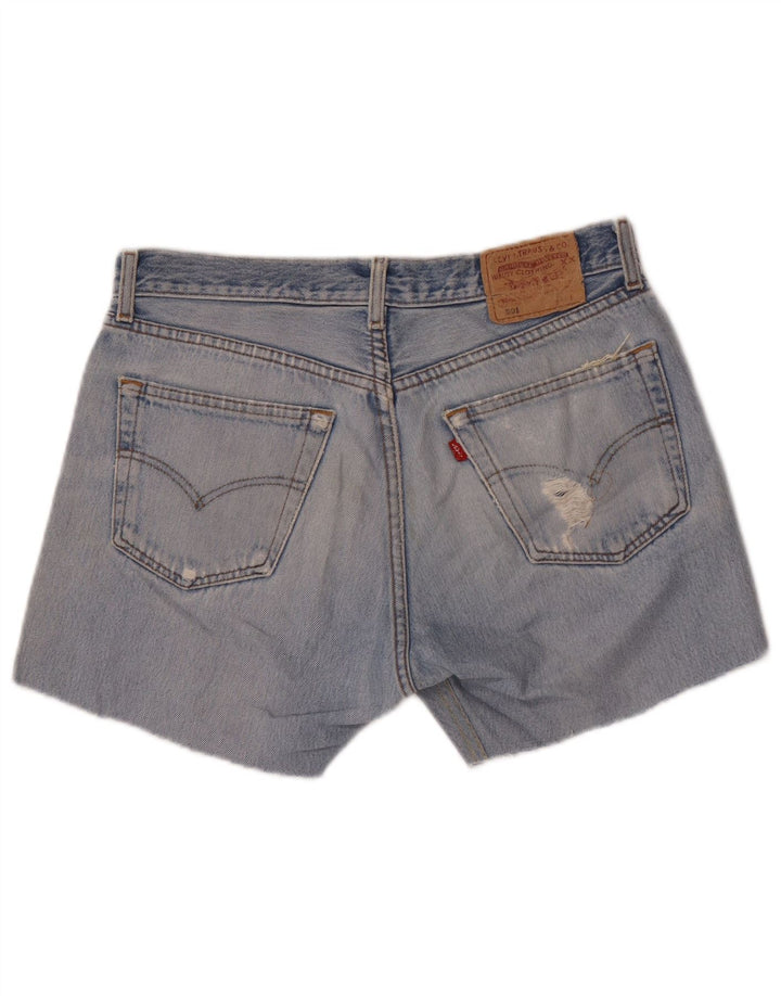 Damskie spodenki jeansowe Levi's 501 w trudnej sytuacji W33 Średni niebieski
