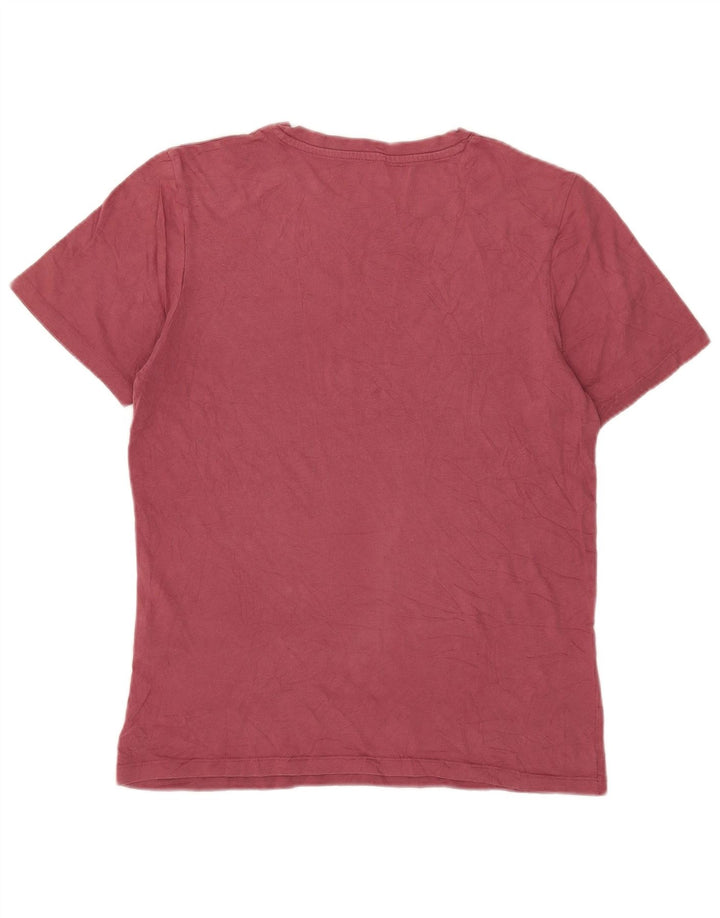 T-shirt męski Jack & Jones, średni, różowy, bawełniany