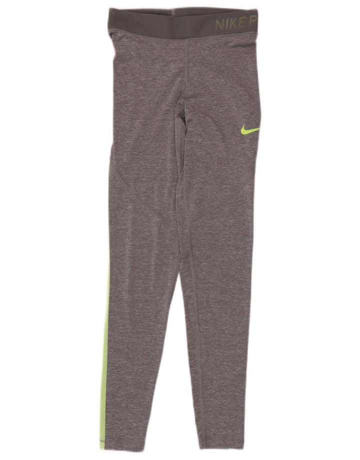 Damskie legginsy NIKE Graphic UK 6 XS, szare
