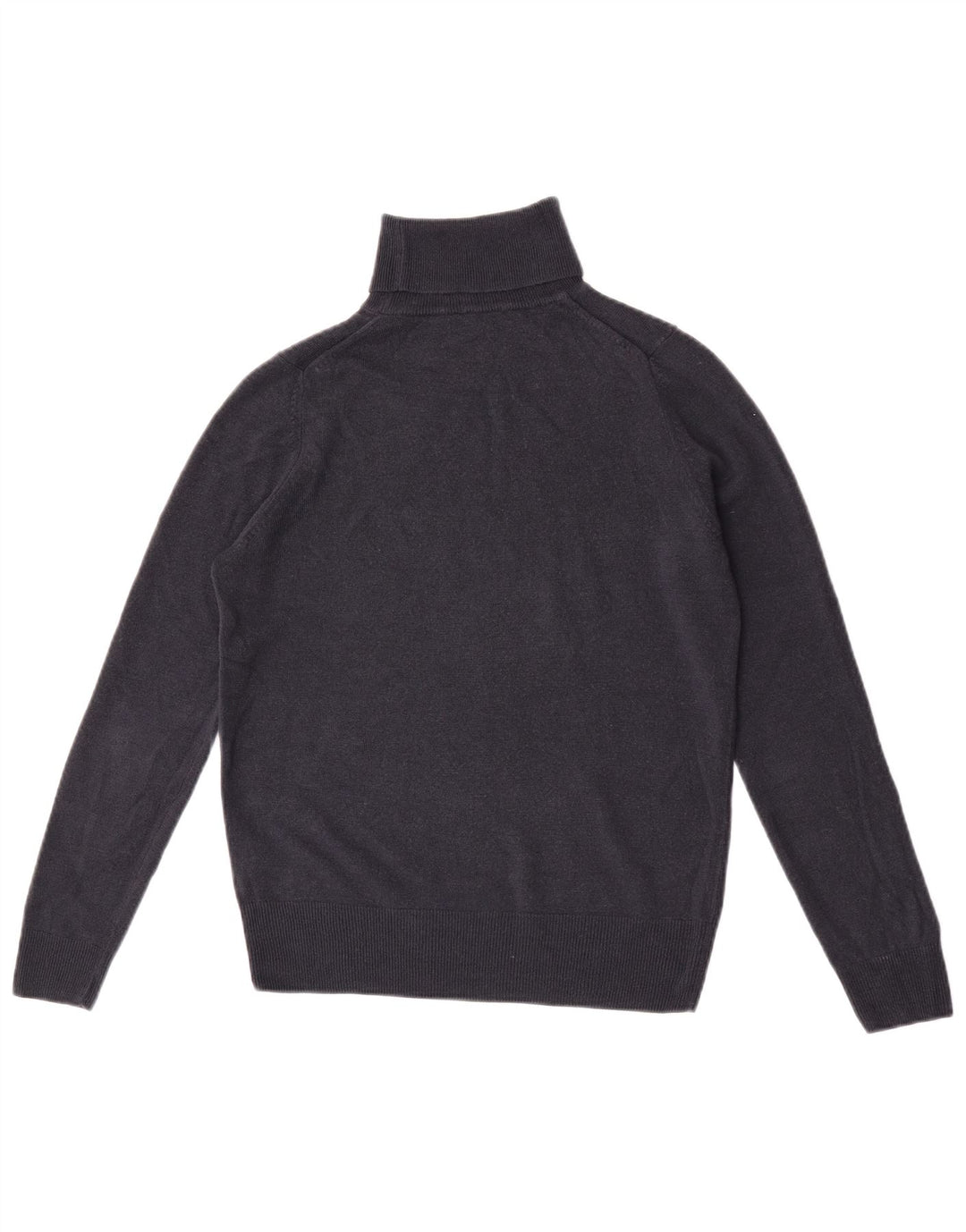 Marks & Spencer Damski sweter z golfem UK 10, mały, granatowy