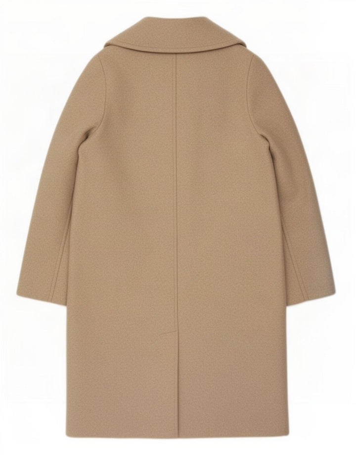 Płaszcz damski Zara Open UK 10 Small Beżowy Poliester
