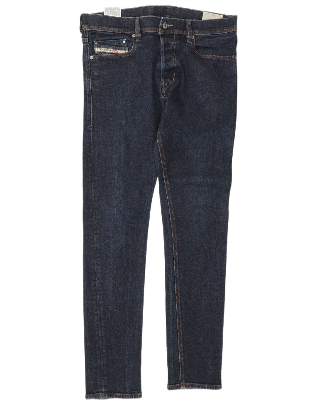 DIESEL Męskie jeansy skinny W32 L32 Granatowe, bawełniane