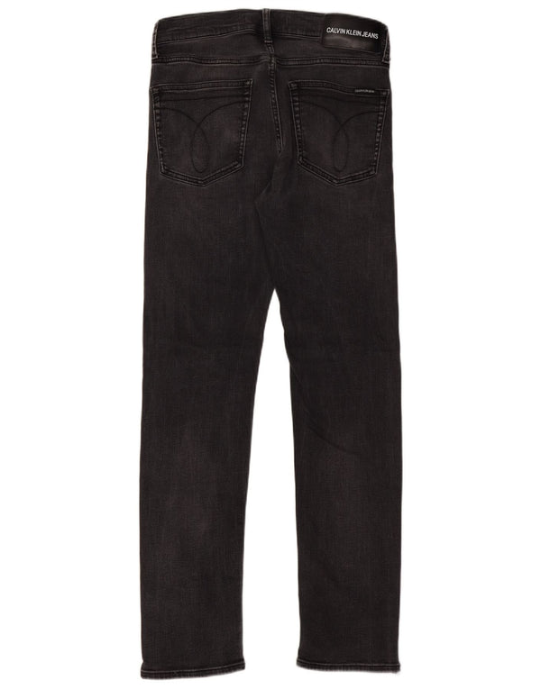 Męskie jeansy Calvin Klein W32 L32 Czarne bawełniane