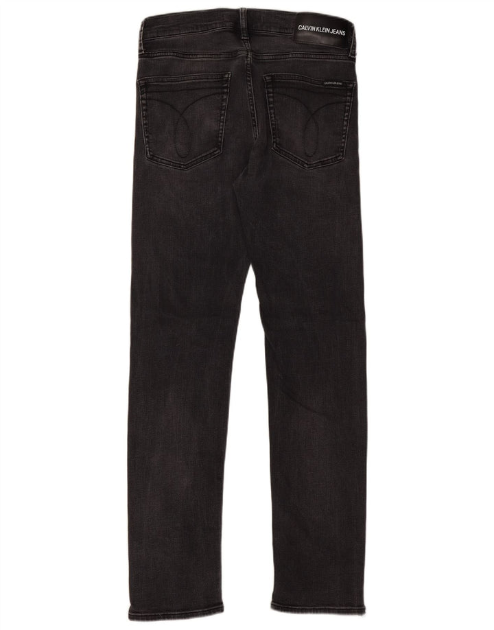 Męskie jeansy Calvin Klein W32 L32 Czarne bawełniane