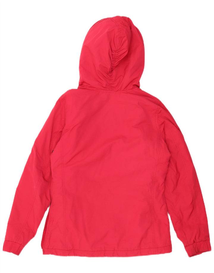Damska kurtka Anorak z kapturem, oversize, Napapijri UK 10, mała, czerwona