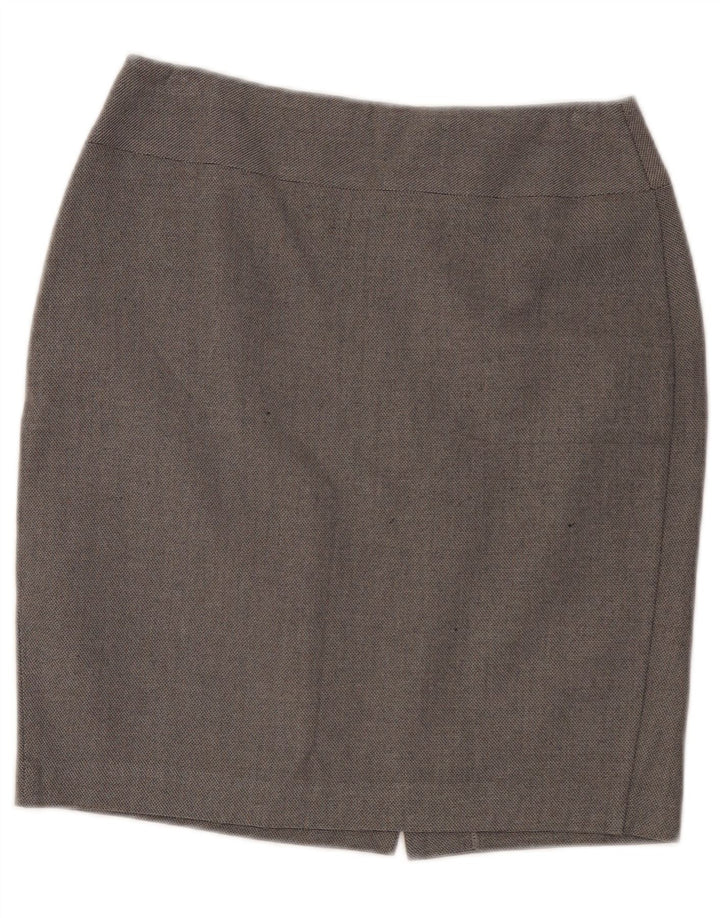 Marks & Spencer Damska spódnica ołówkowa UK 10 Small W30 Szary poliester
