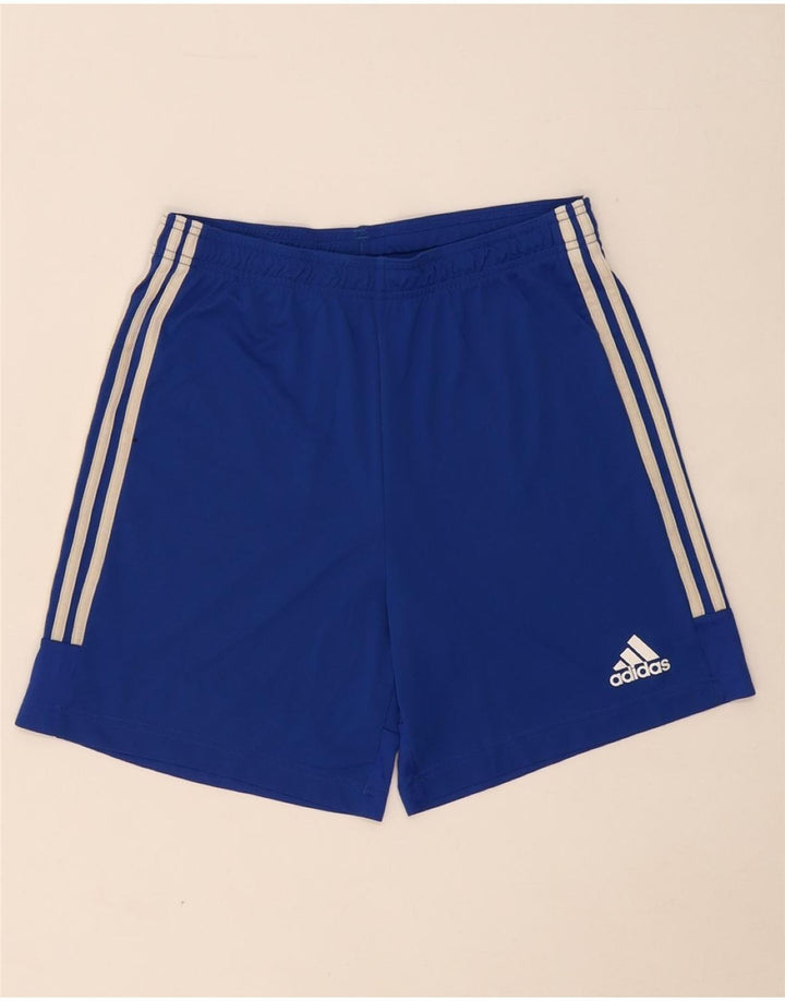 ADIDAS Mens Aeroready Sport Shorts Medium  Blue Polyester