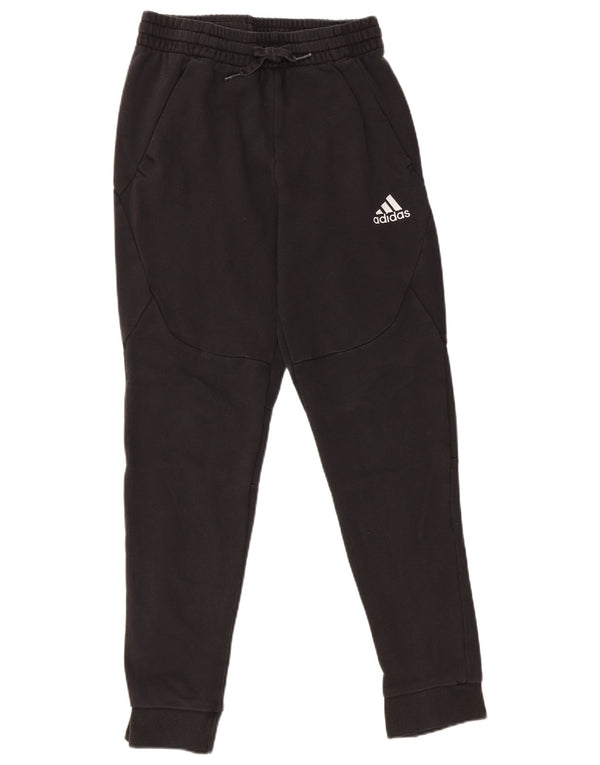Adidas Męskie Spodnie Dresowe Joggery Małe Czarne Bawełniane