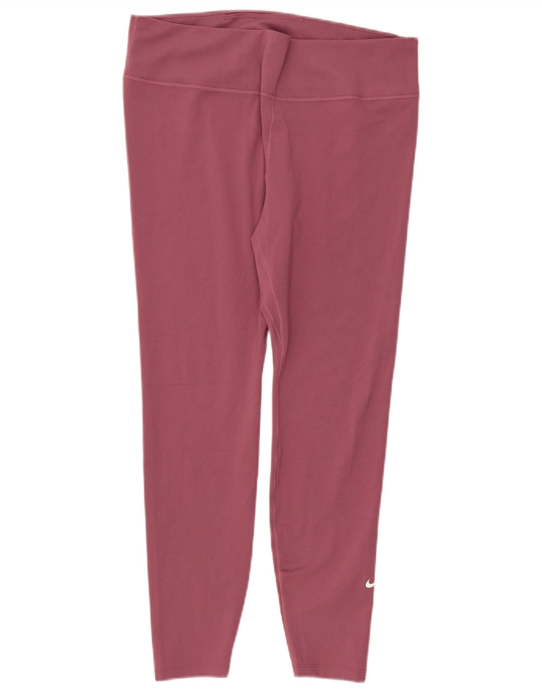Damskie legginsy Nike Dri Fit UK 18 XL, różowe, poliestrowe