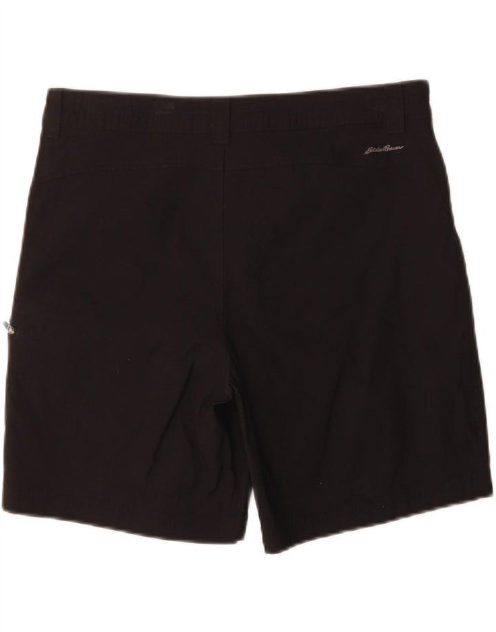 EDDIE BAUER Womens Cargo Shorts US 10 Large W32 Black Nylon Vintage Eddie Bauer and Second-Hand Eddie Bauer from Messina Hembry 
