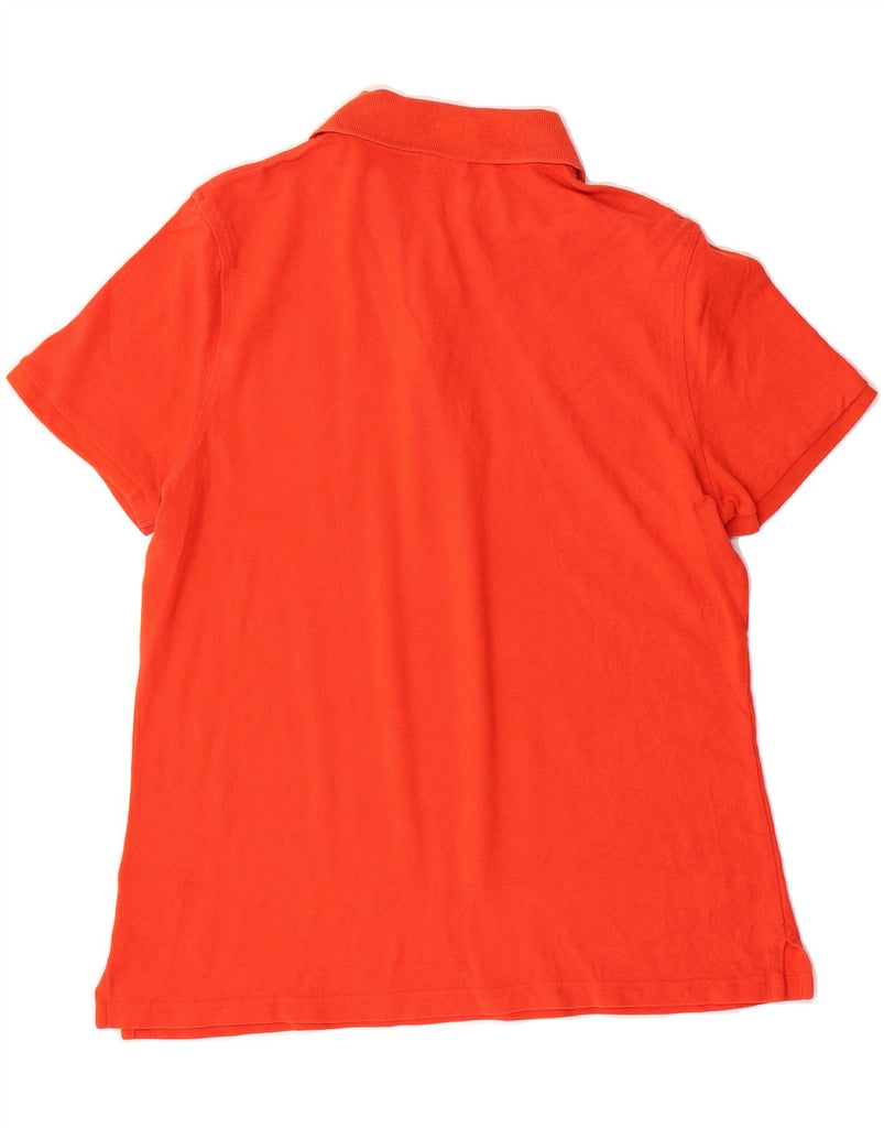 BROOKS BROTHERS Womens 346 Polo Shirt UK 16 Large Orange Cotton Vintage Brooks Brothers and Second-Hand Brooks Brothers from Messina Hembry 
