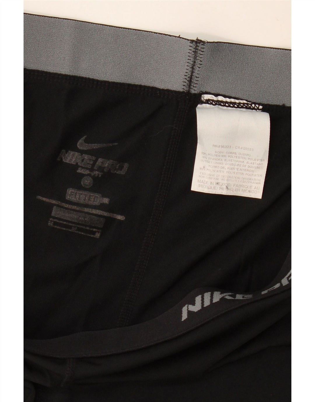 Damskie spodnie dresowe Nike Dri Fit UK 12, średni czarny poliester