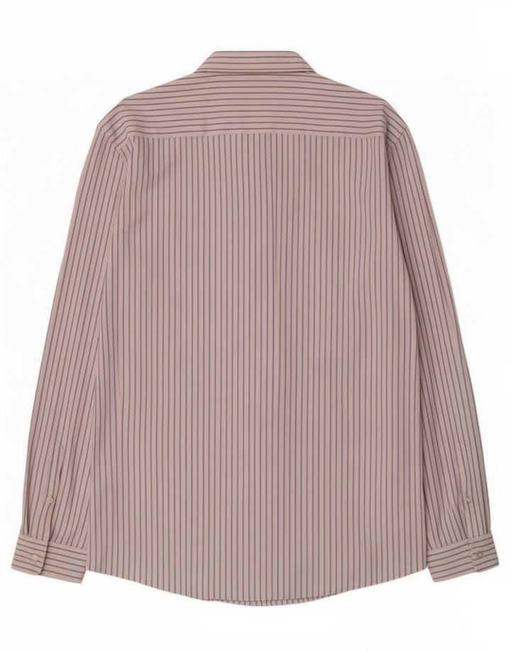 Męska koszula Zara Slim Fit w duże białe prążki