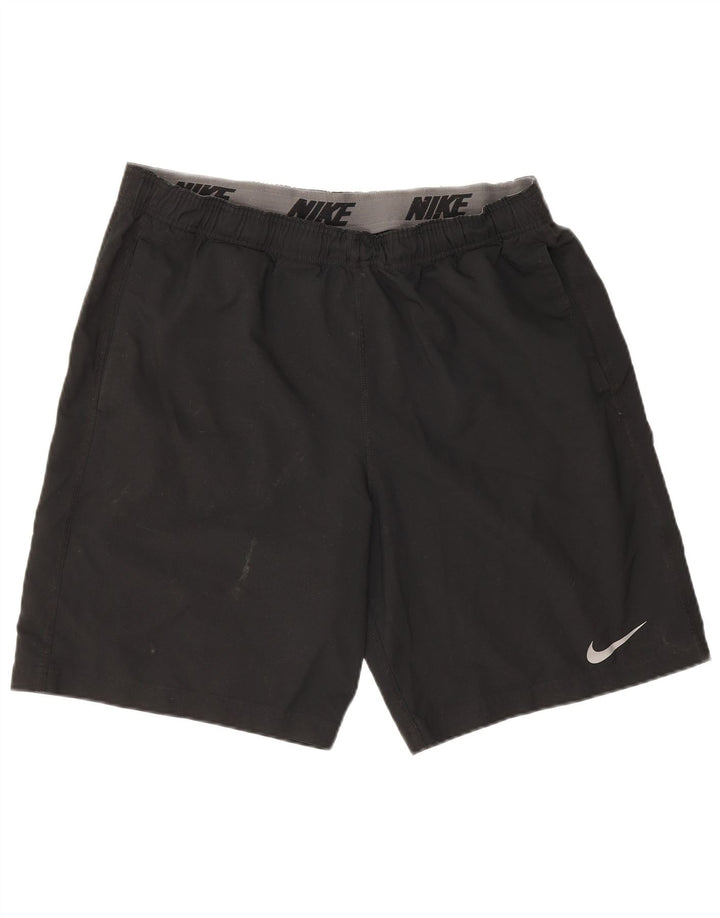 Męskie spodenki sportowe Nike Dri Fit, duże, czarne, poliestrowe