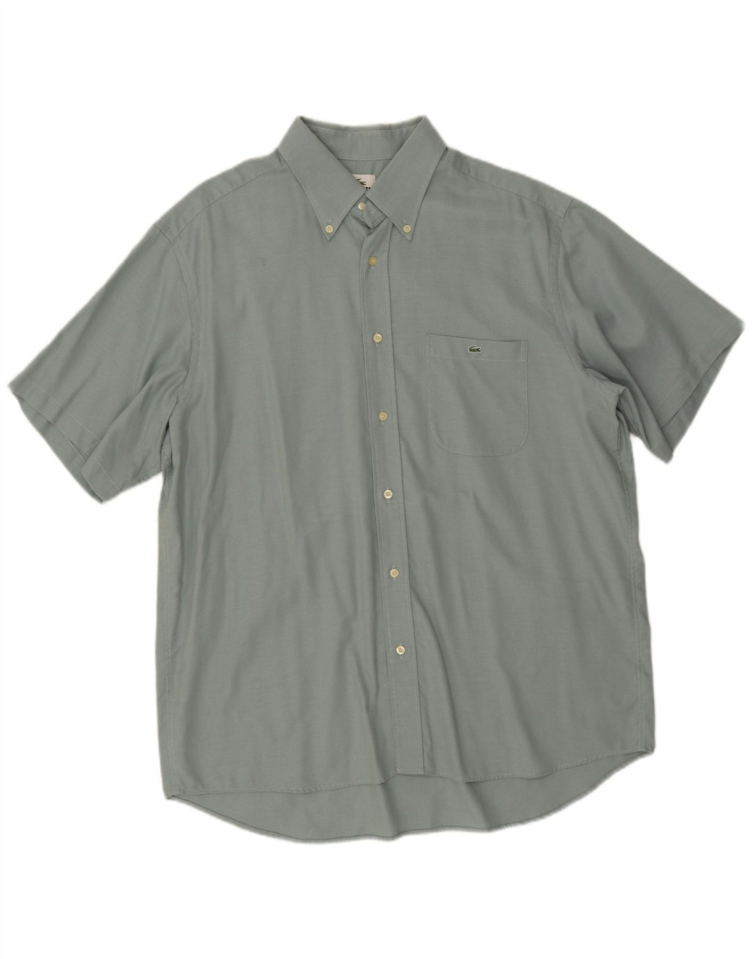 Koszula męska z krótkim rękawem Lacoste, rozmiar 45 XL, zielona