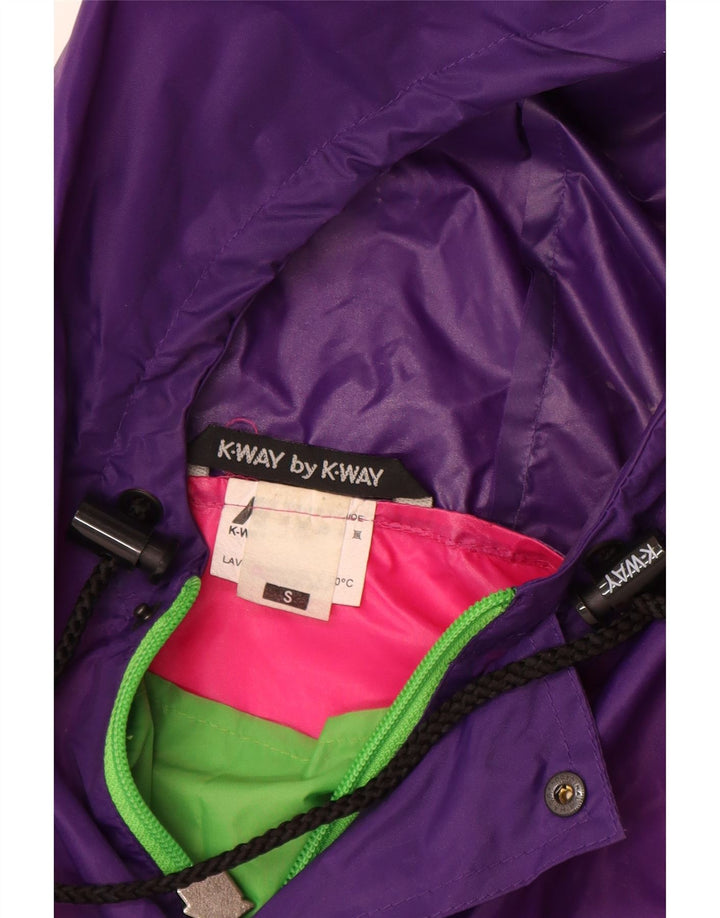 Męska kurtka przeciwdeszczowa K-Way UK 36, mała, wielokolorowa