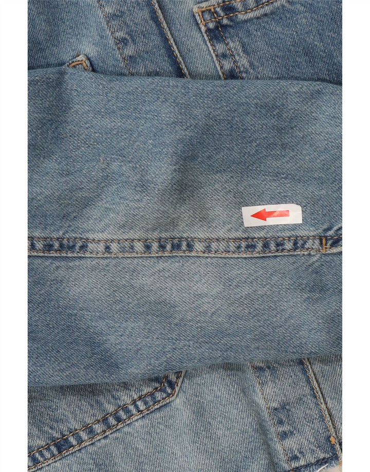 Kurtka dziewczęca Zara Crop Denim 11-12 lat, niebieska, bawełniana