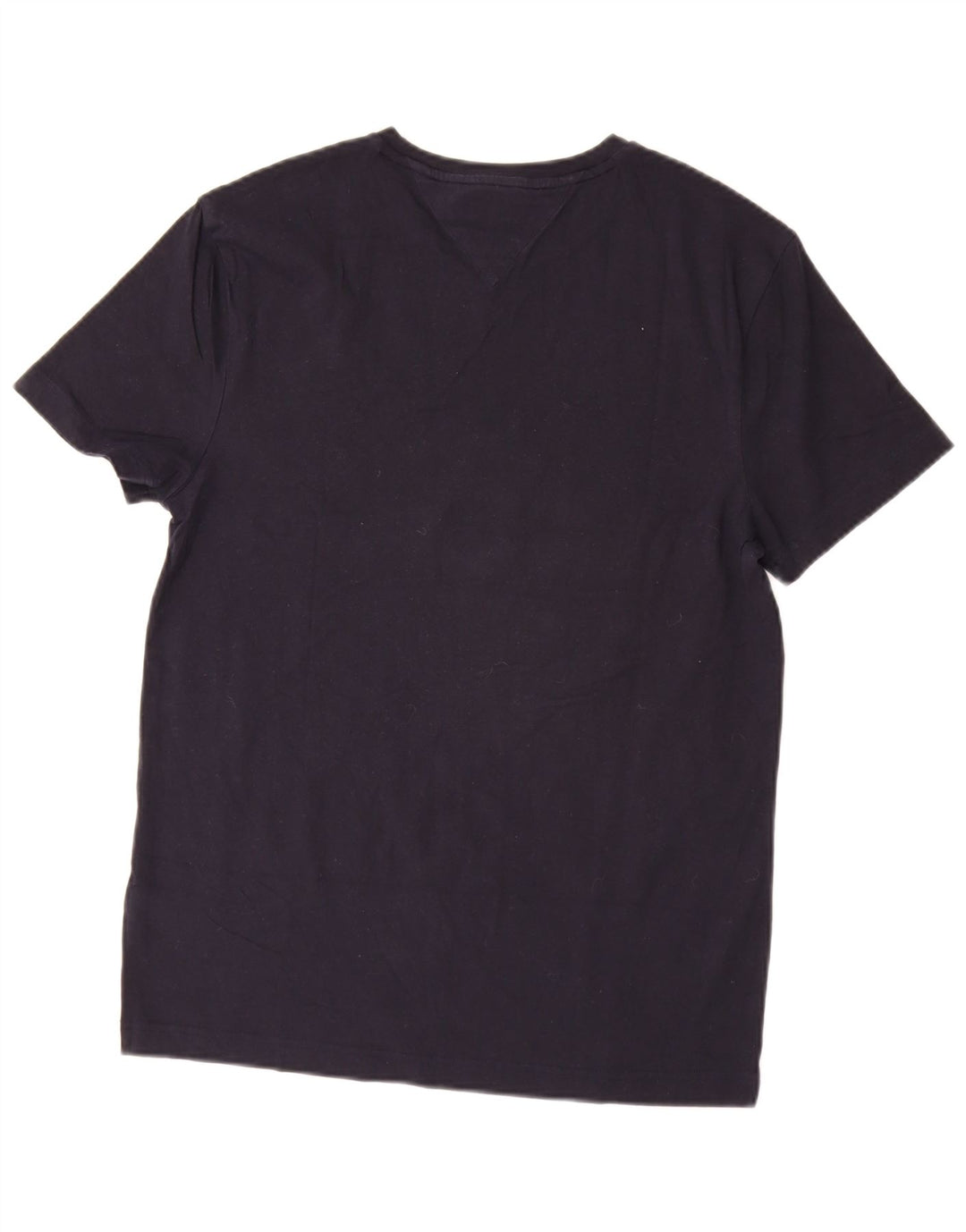 T-shirt męski TOMMY HILFIGER ze stretchem i wąskim krojem, średni, granatowy, bawełniany