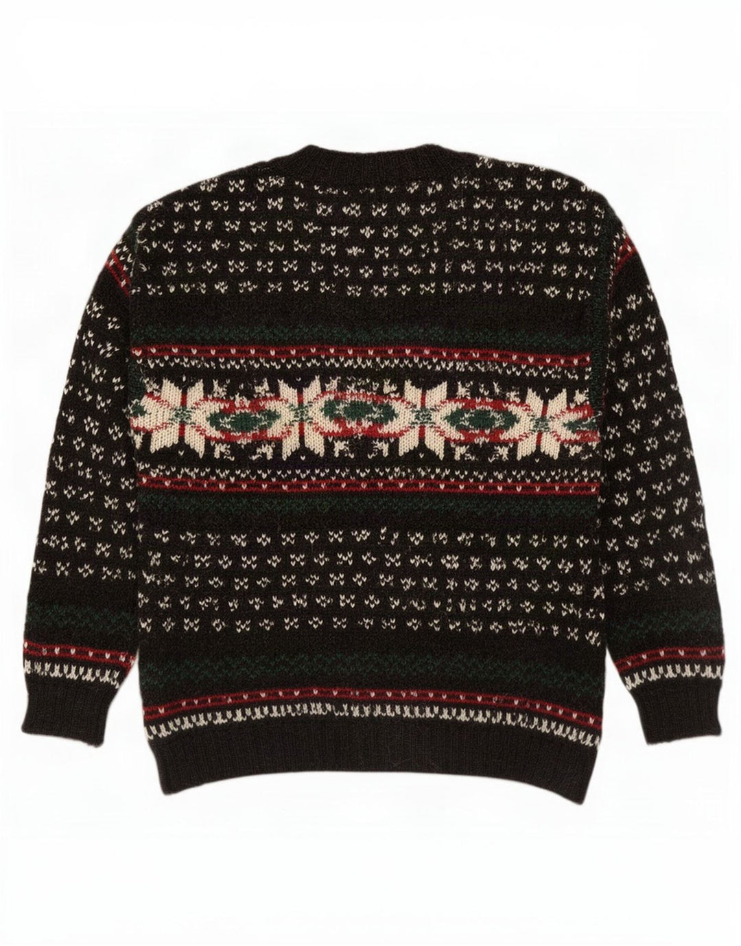 Marks & Spencer Męski sweter St. Michael z okrągłym dekoltem XL, czarny