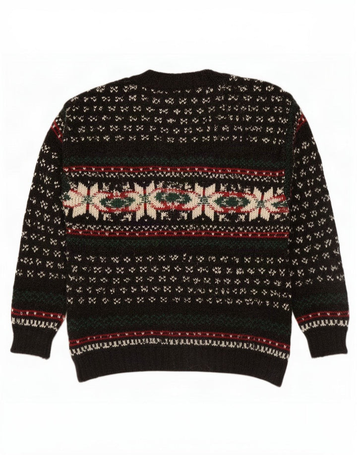 Marks & Spencer Męski sweter St. Michael z okrągłym dekoltem XL, czarny