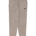 Męskie spodnie dresowe NIKE Dri Fit, średnioszare, poliestrowe