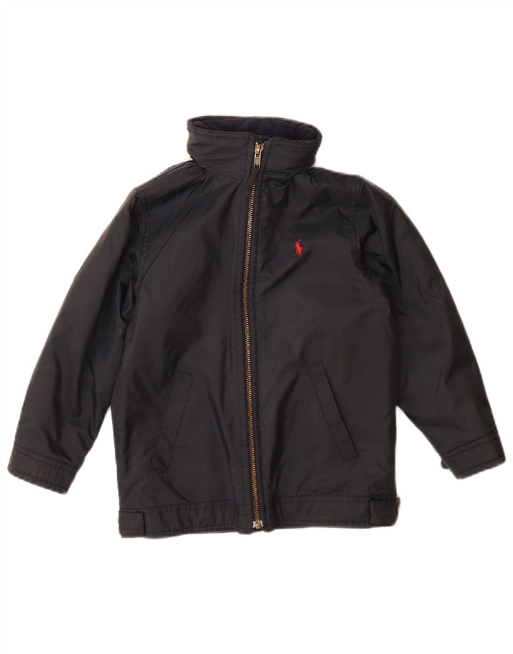 Kurtka wiatrówka chłopięca Polo Ralph Lauren 4-5 lat, granatowa, nylonowa