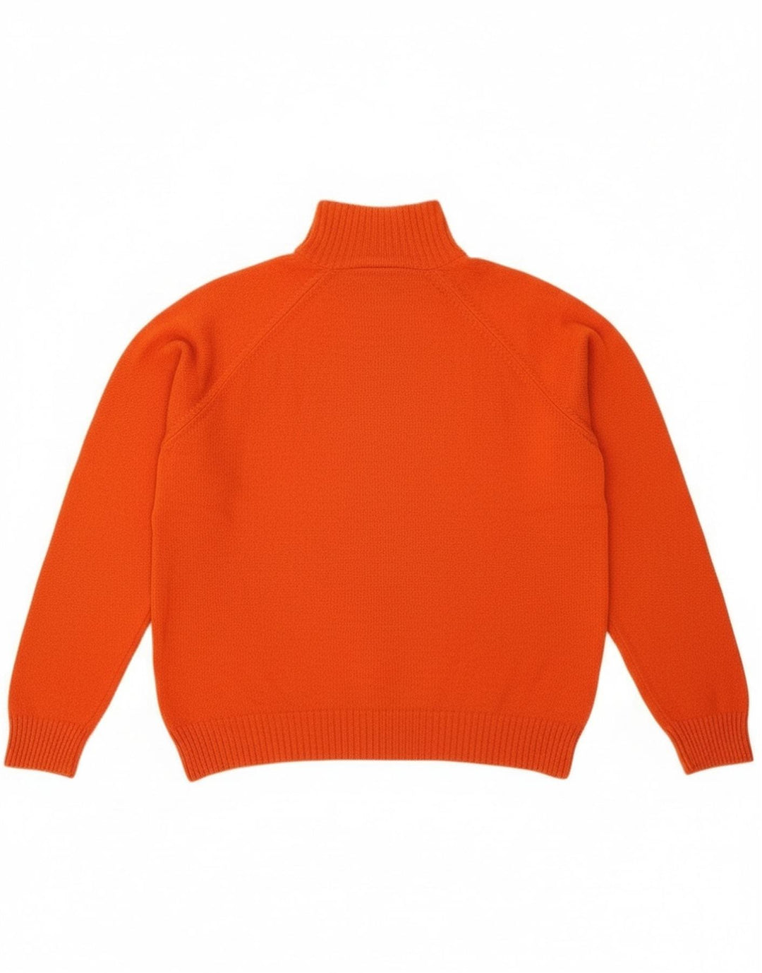 Męski sweter z zamkiem błyskawicznym Asics, średnia, pomarańczowa wełna