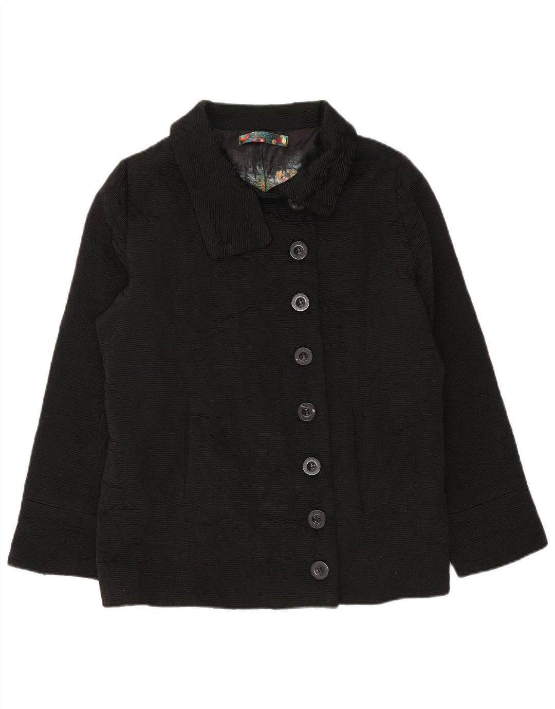 Desigual damski płaszcz EU 46 XL czarny