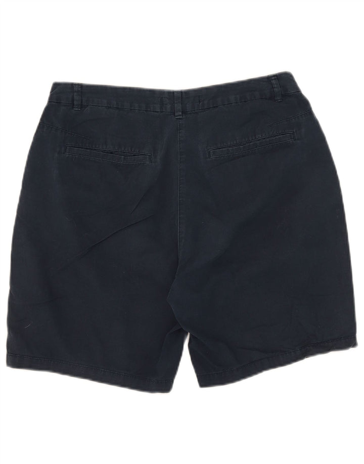 Marks & Spencer Damskie spodenki Chino UK 12 Medium W31 Granatowe, bawełniane