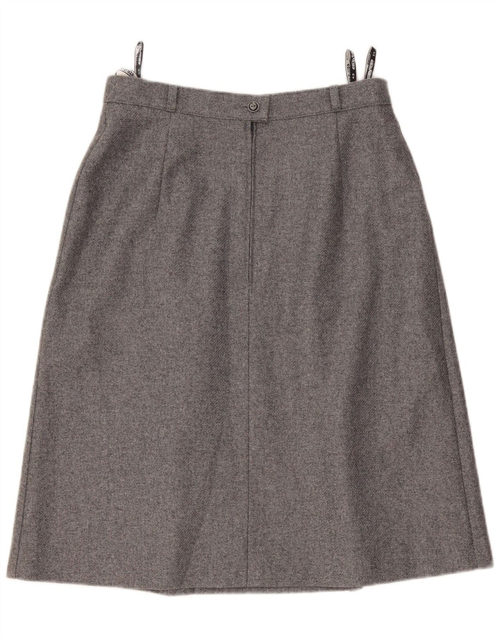 Damska spódnica w kształcie litery A Golden Gate IT 42 Medium W30 Szary poliamid