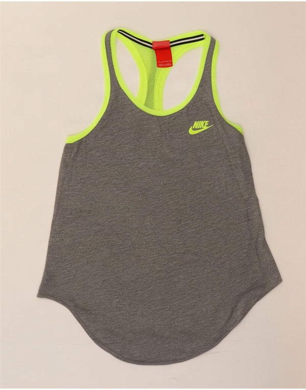 Damska kamizelka Nike UK 6 XS Szary blok kolorów