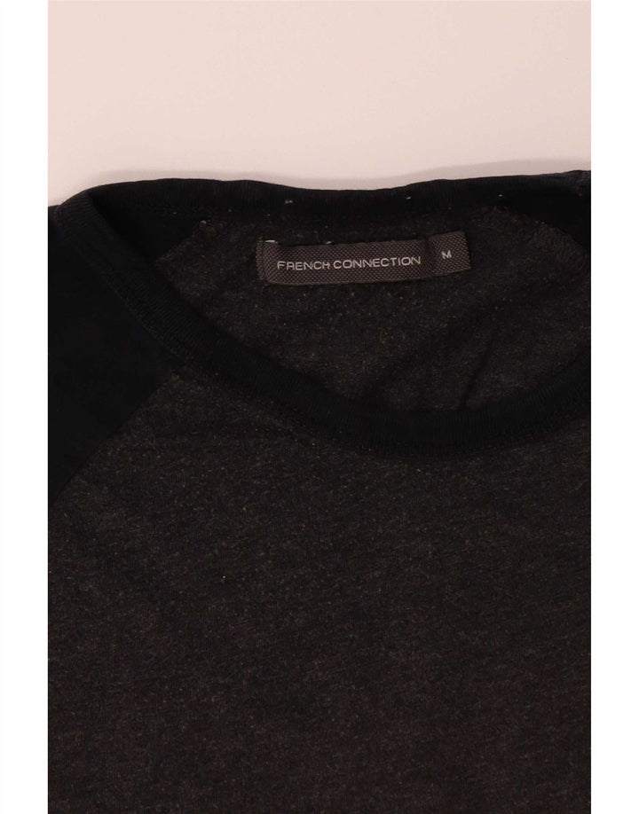 T-shirt męski French Connection Top, bawełna w kolorze średniej szarości