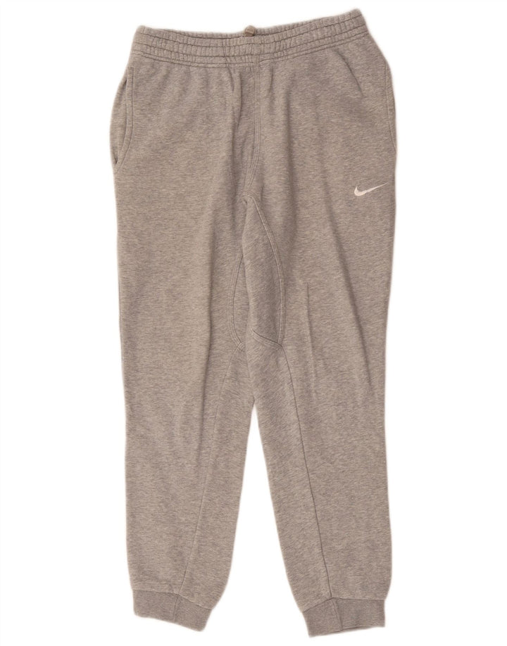 Męskie spodnie dresowe NIKE, małe, szare, bawełniane