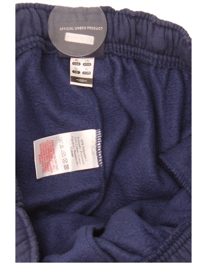 Męskie spodnie dresowe Umbro Joggers XL Granatowy poliester