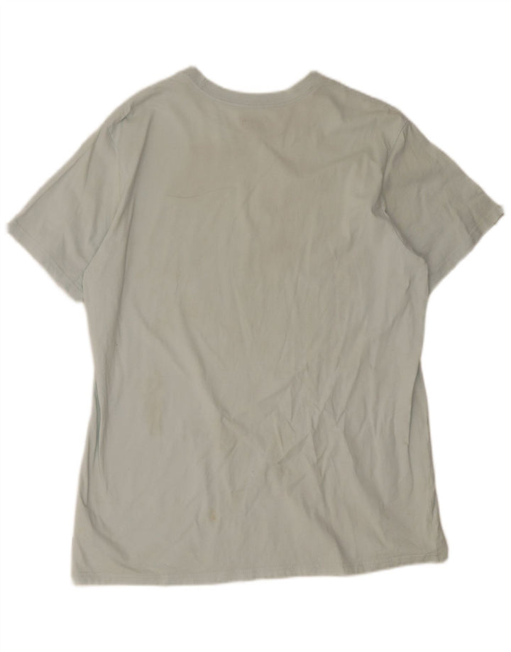 T-shirt męski Billabong, duży, niebieski, bawełniany